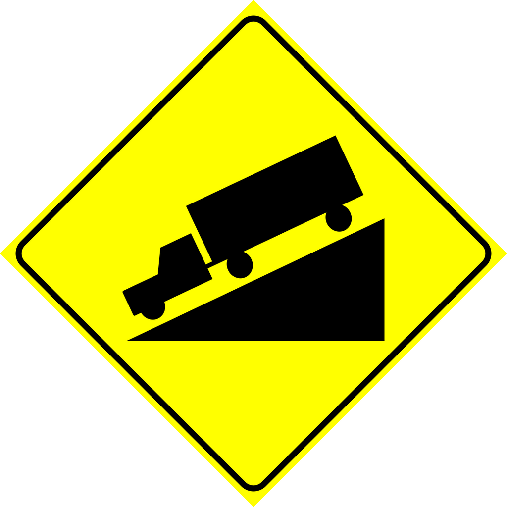 Hill Sign MUTCDC WA-21
