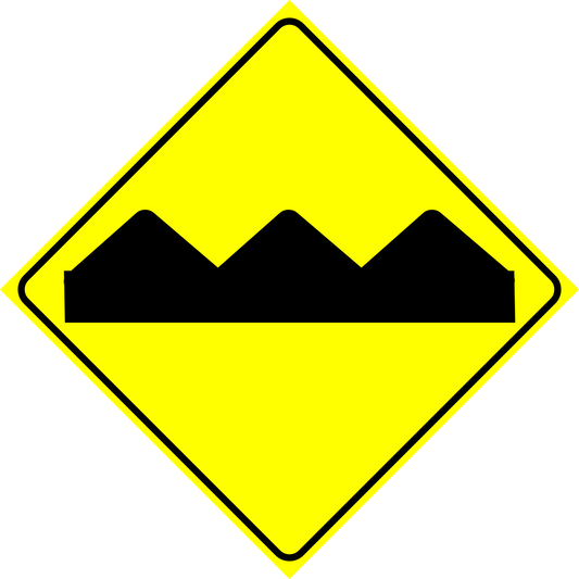 Bump Sign MUTCDC WA-22