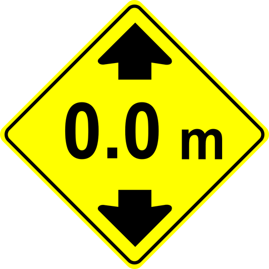 Low Clearance Ahead Sign MUTCDC WA-26