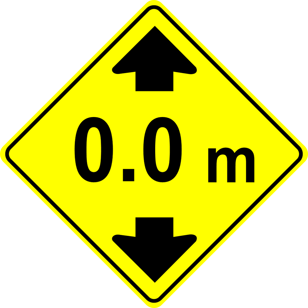 Low Clearance Ahead Sign MUTCDC WA-26