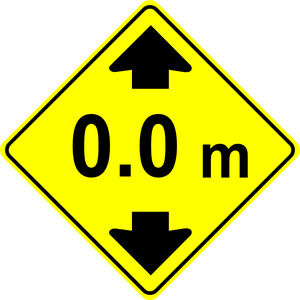 Low Clearance Ahead Sign MUTCDC WA-26