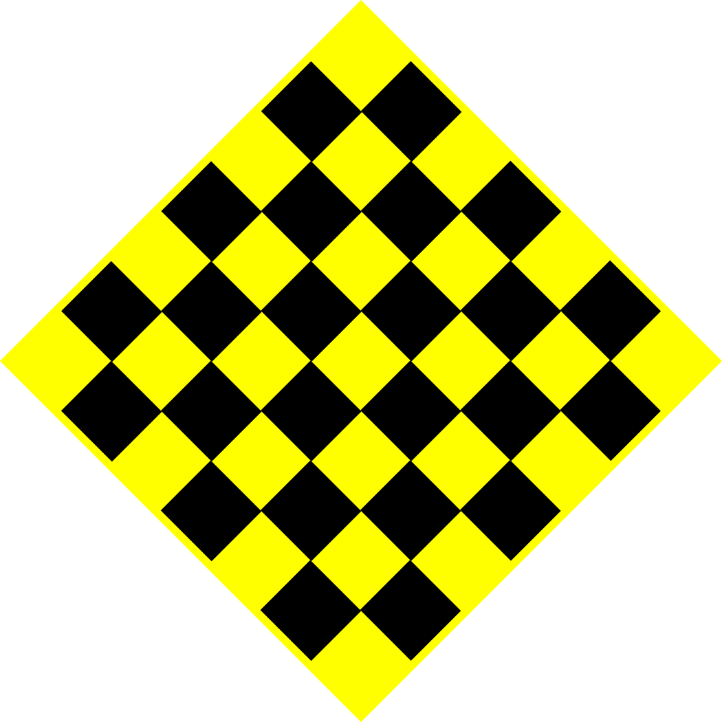 Checkerboard Sign MUTCDC WA-8 – River Signs