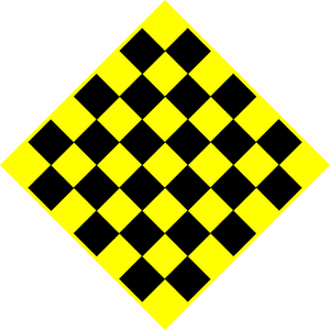 Checkerboard Sign MUTCDC WA-8