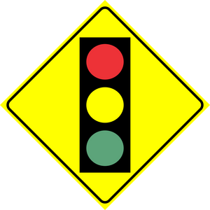 Traffic Signals Sign MUTCDC WB-4