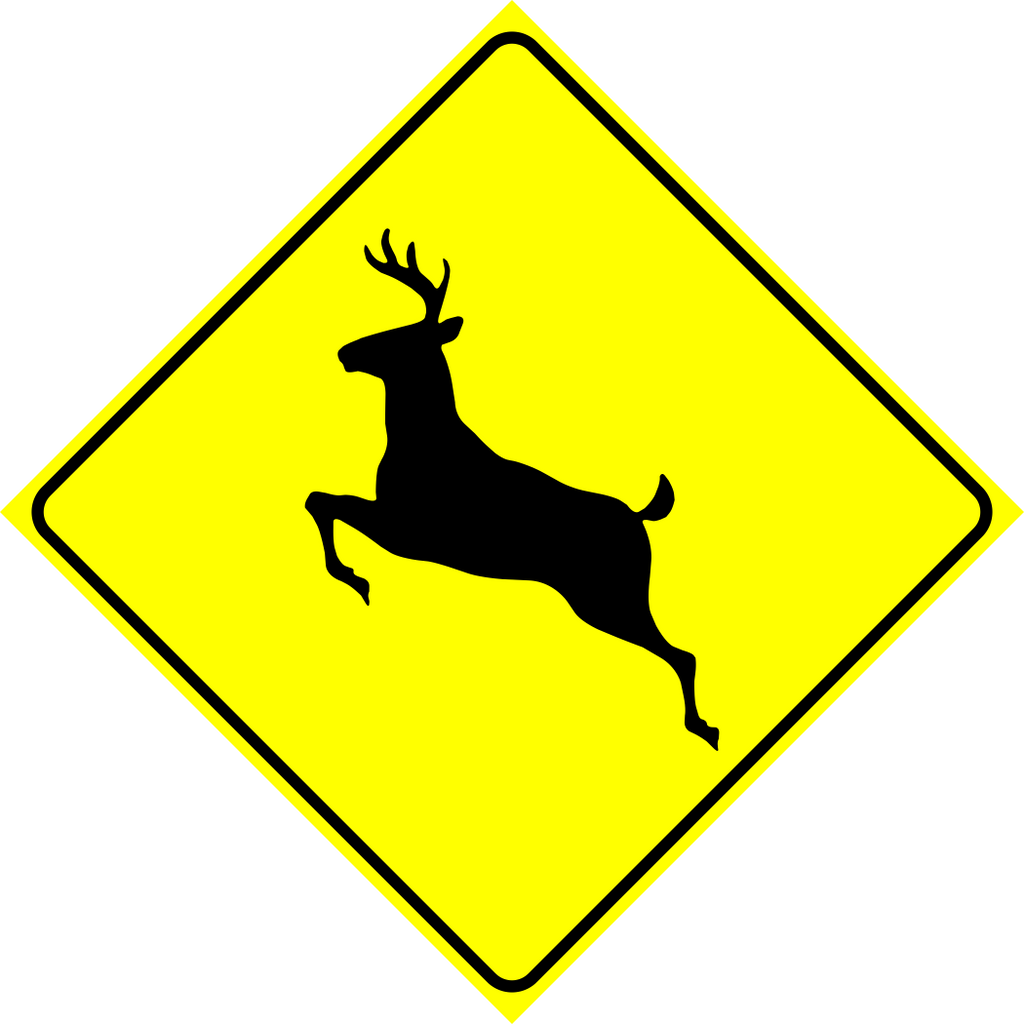 Dear Crossing Sign MUTCDC WC-13
