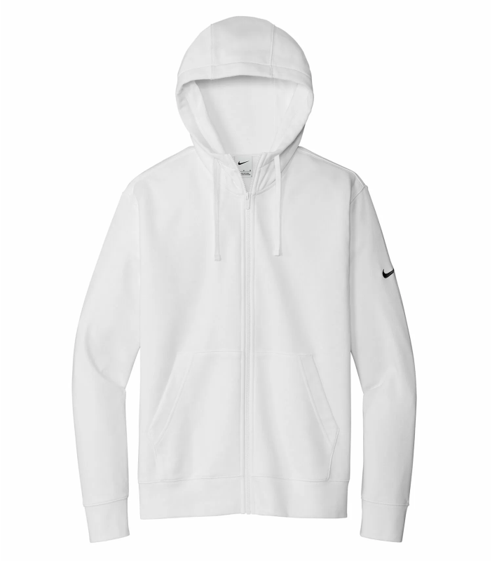 Club Fleece Sleeve Swoosh Full Zip Men's Hoodie - Nike DR1513