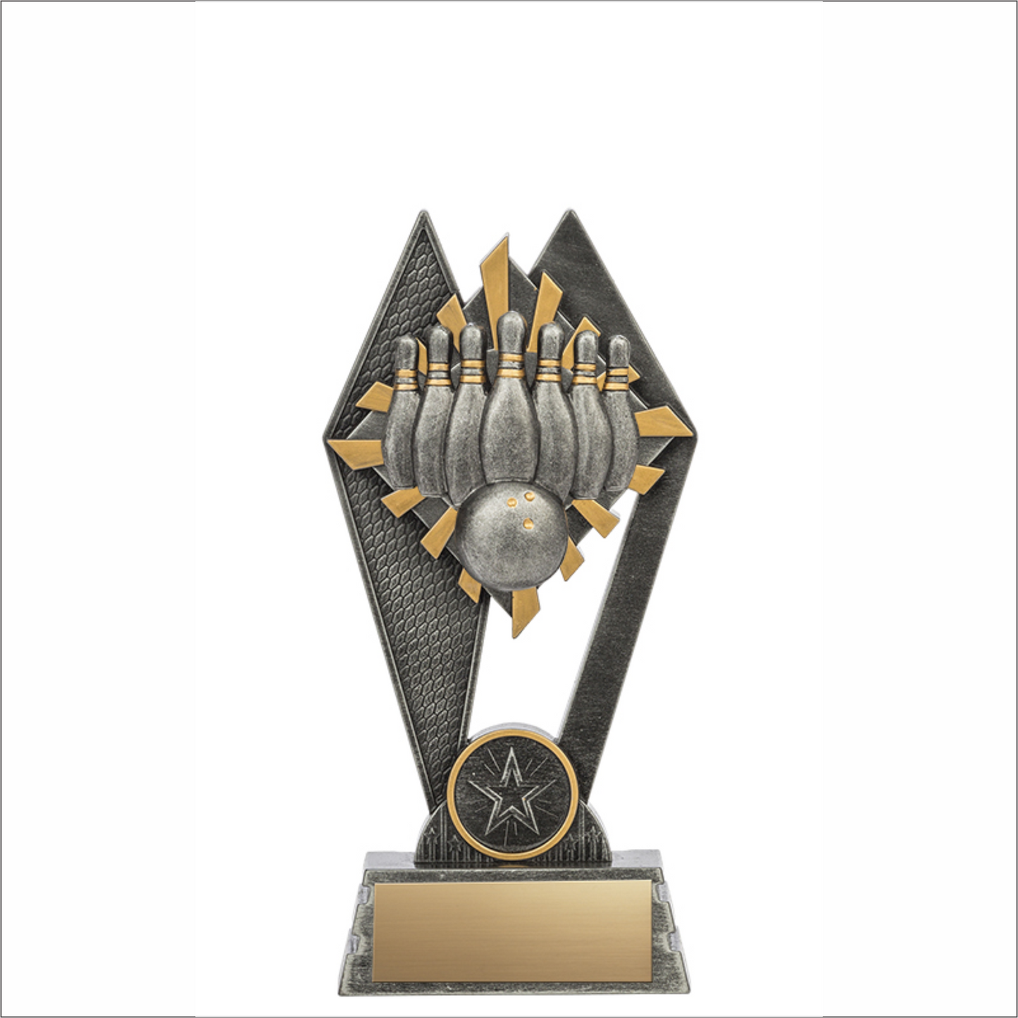 10 Pin Bowling trophy - Peak series