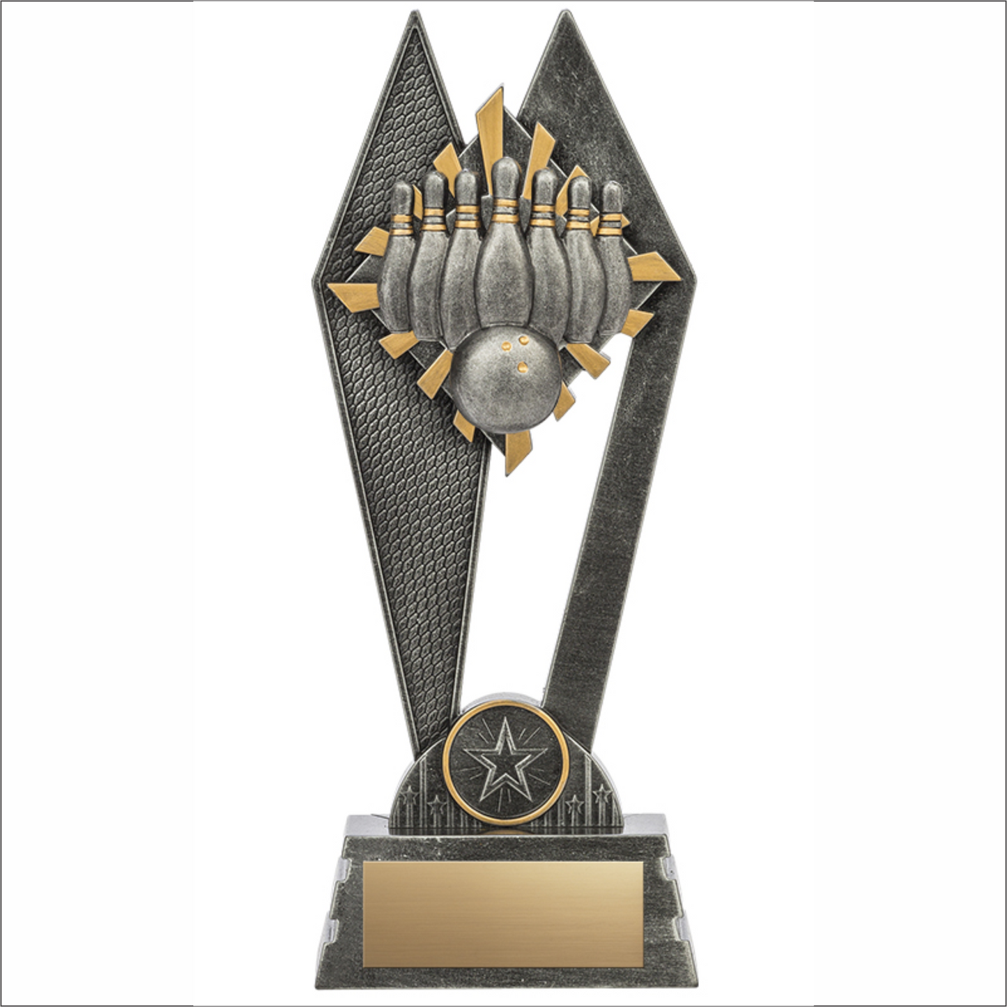 10 Pin Bowling trophy - Peak series