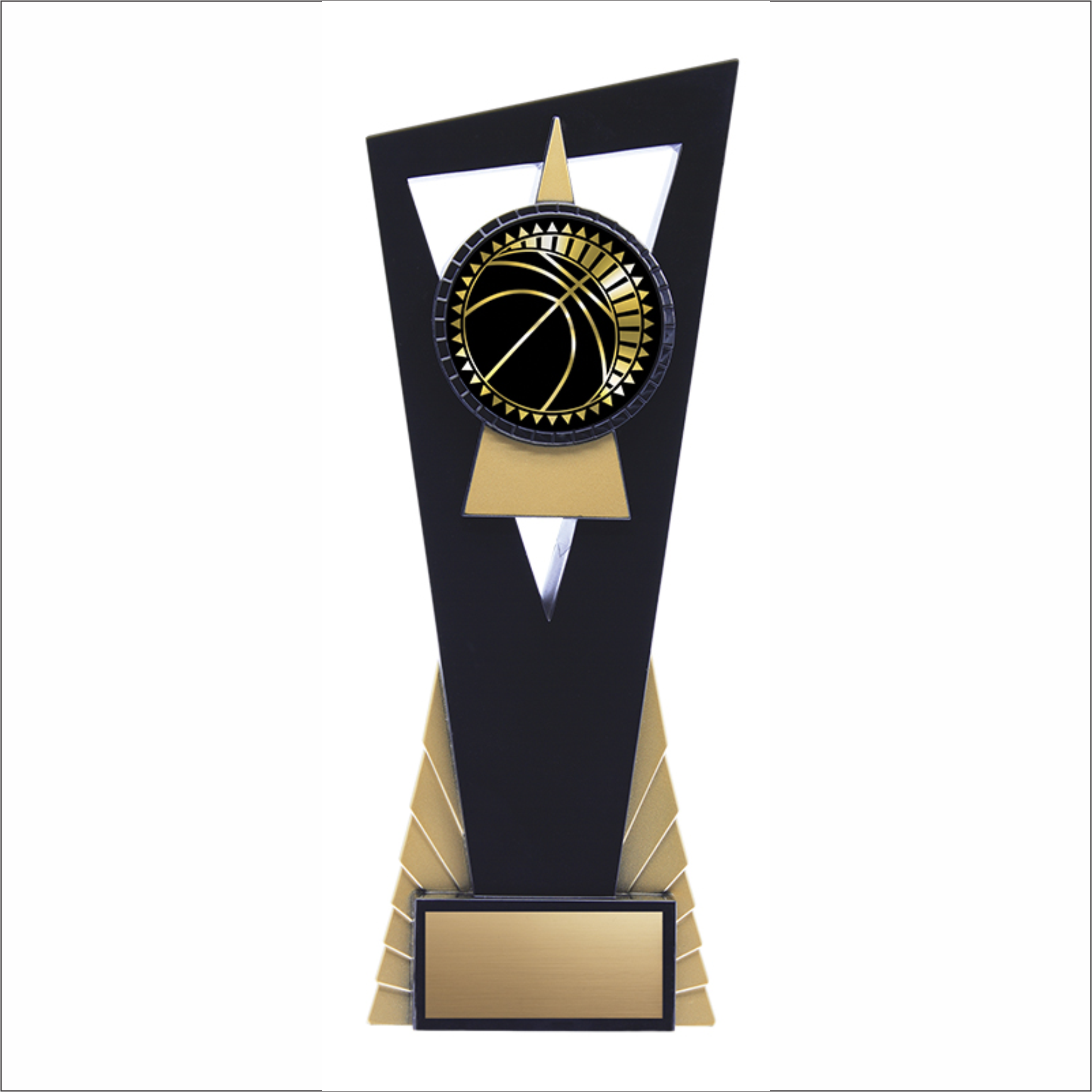 Basketball Trophy Gold & Silver 7", 8" & 9" - Solar series