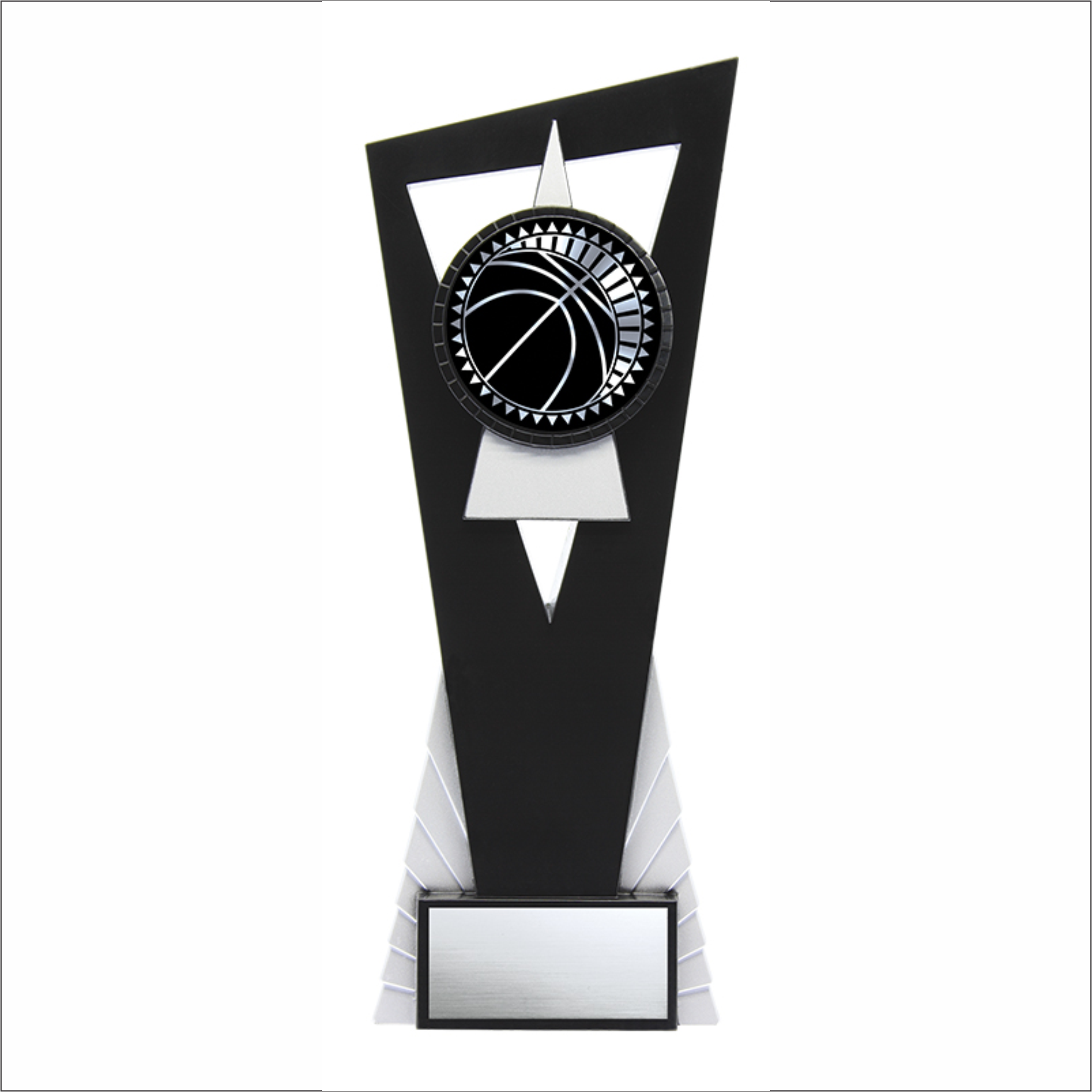 Basketball Trophy Gold & Silver 7", 8" & 9" - Solar series