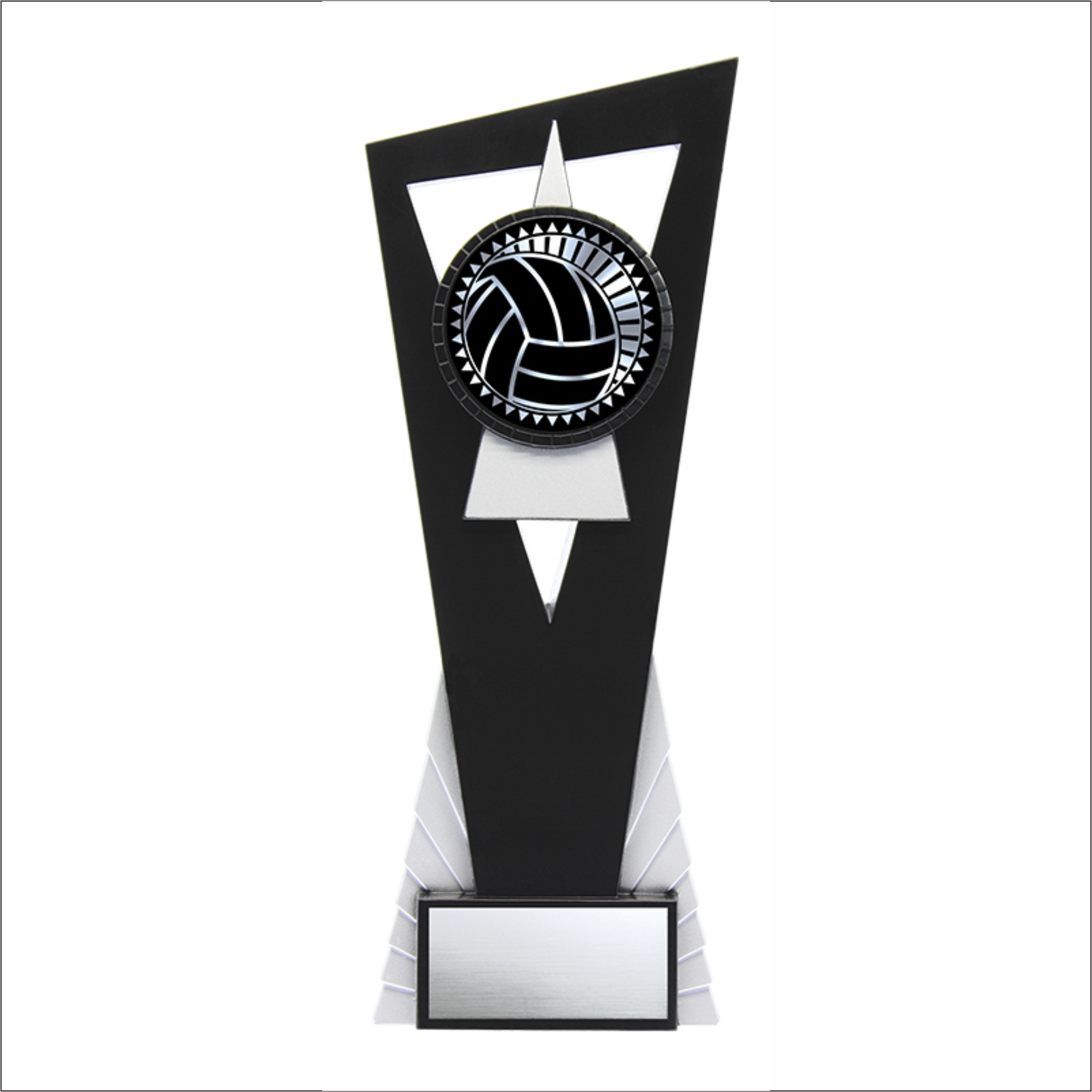 Volleyball Trophy Gold & Silver 7", 8" & 9" - Solar series
