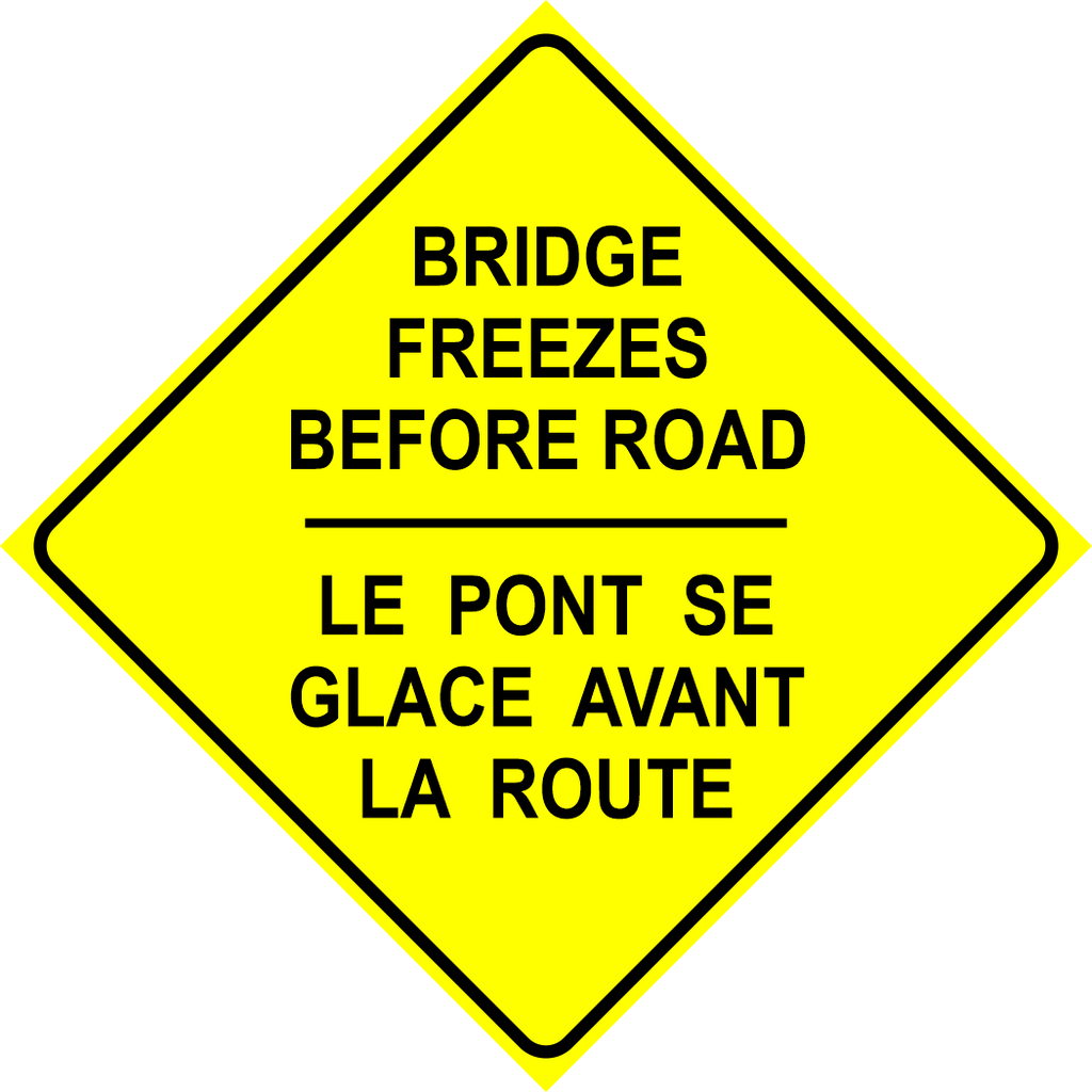 Bridge Freezes Sign MUTCDC