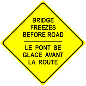 Bridge Freezes Sign MUTCDC