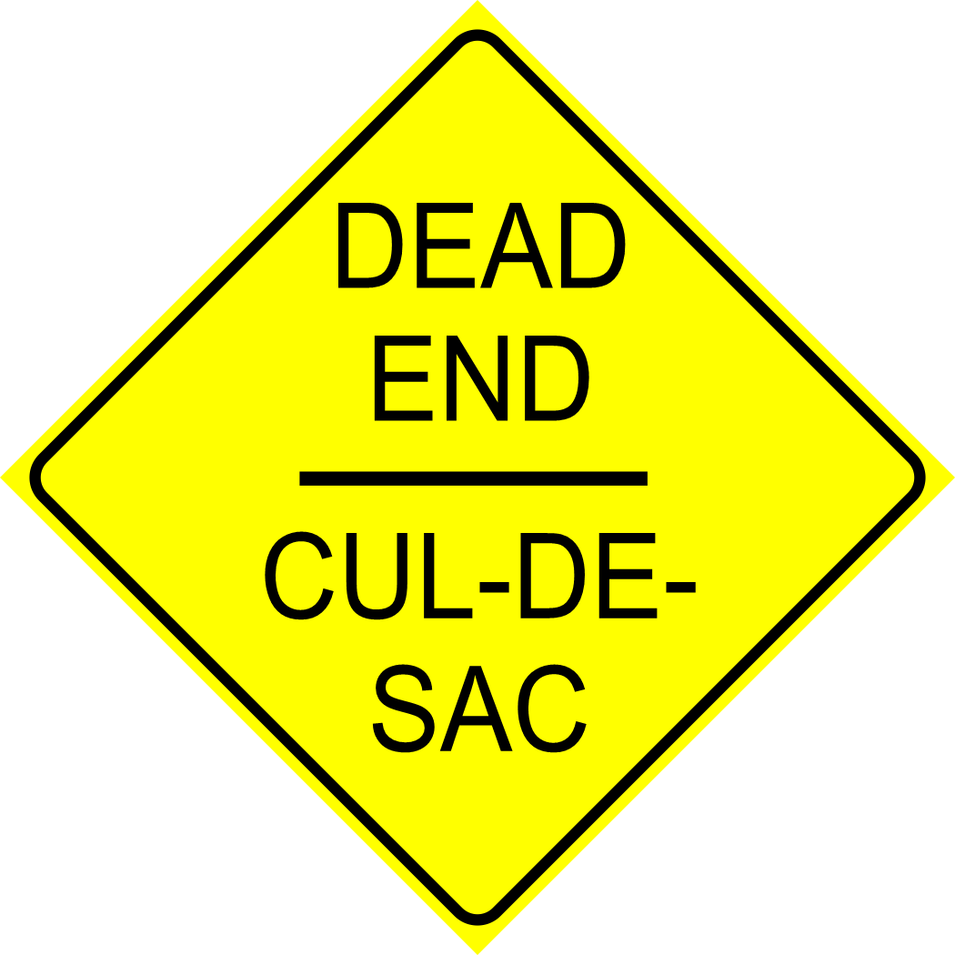 Dead End Sign MUTCDC