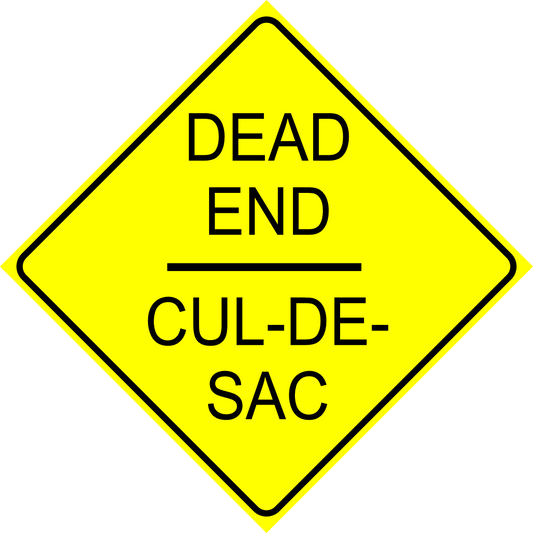 Dead End Sign MUTCDC