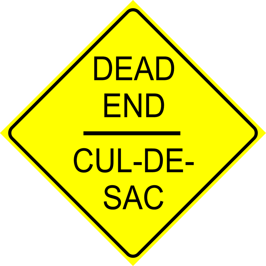 Dead End Sign MUTCDC