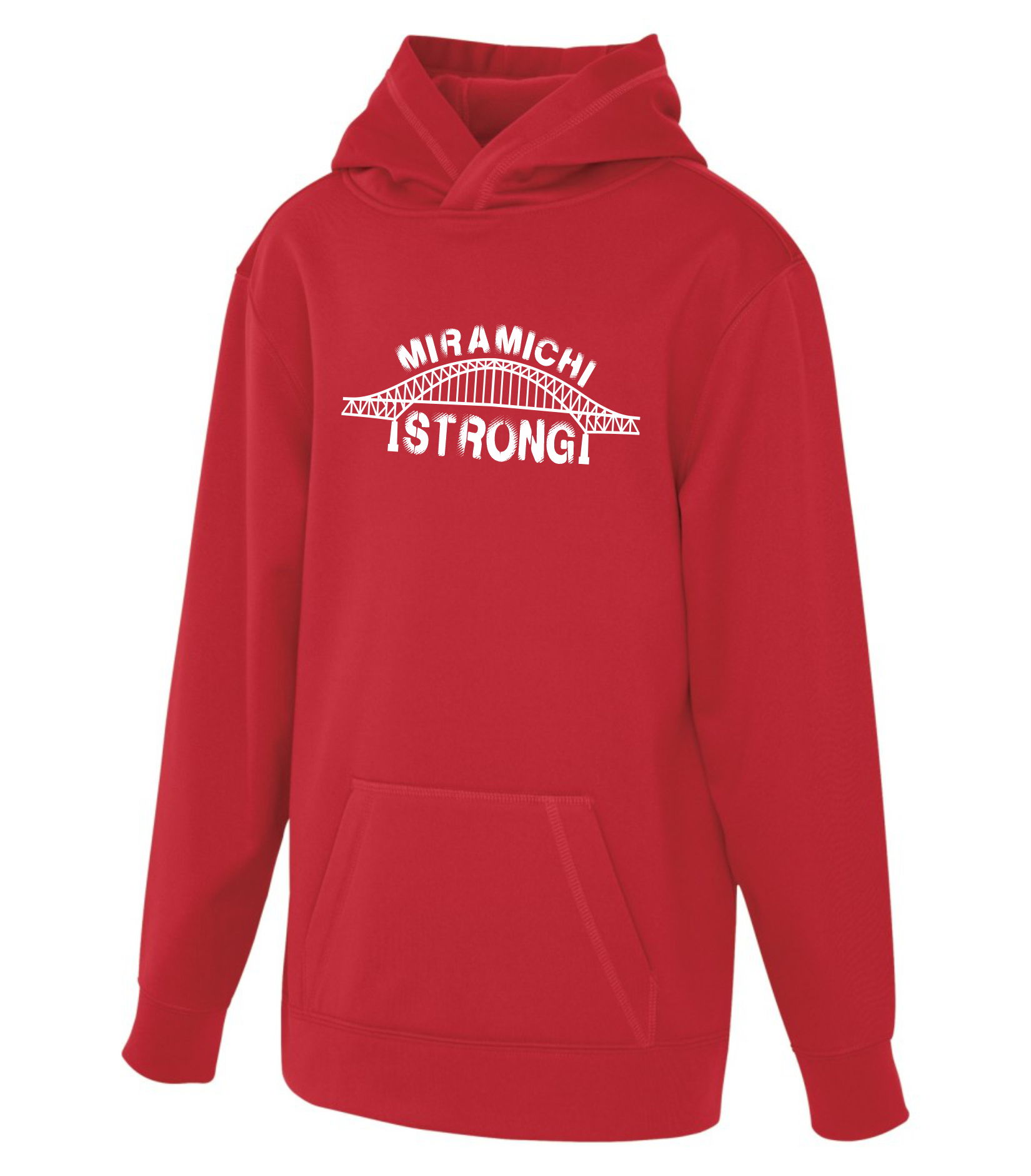 Miramichi Strong - Youth Polyester Hoodie - ATC Y2005