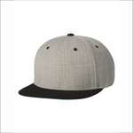 Snapback Hat - Classic Flat Bill - Yupoong YU6089M