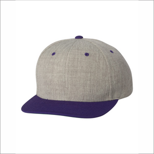 Snapback Hat - Classic Flat Bill - Yupoong YU6089M