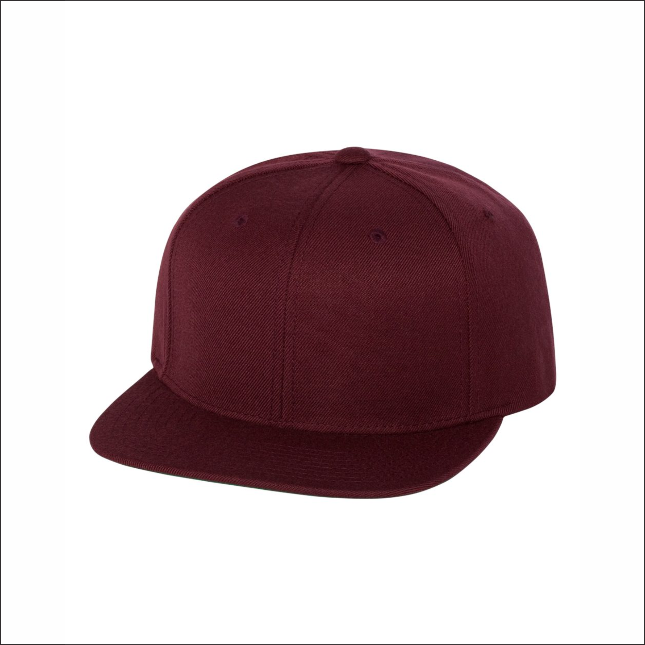 Snapback Hat - Classic Flat Bill - Yupoong YU6089M
