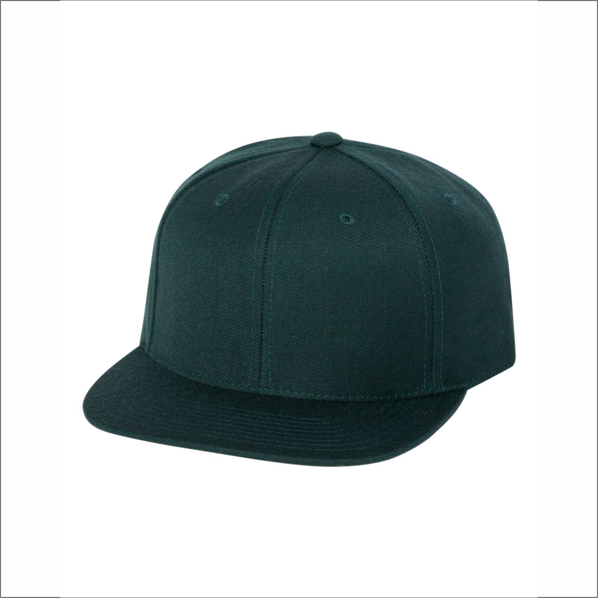 Snapback Hat - Classic Flat Bill - Yupoong YU6089M