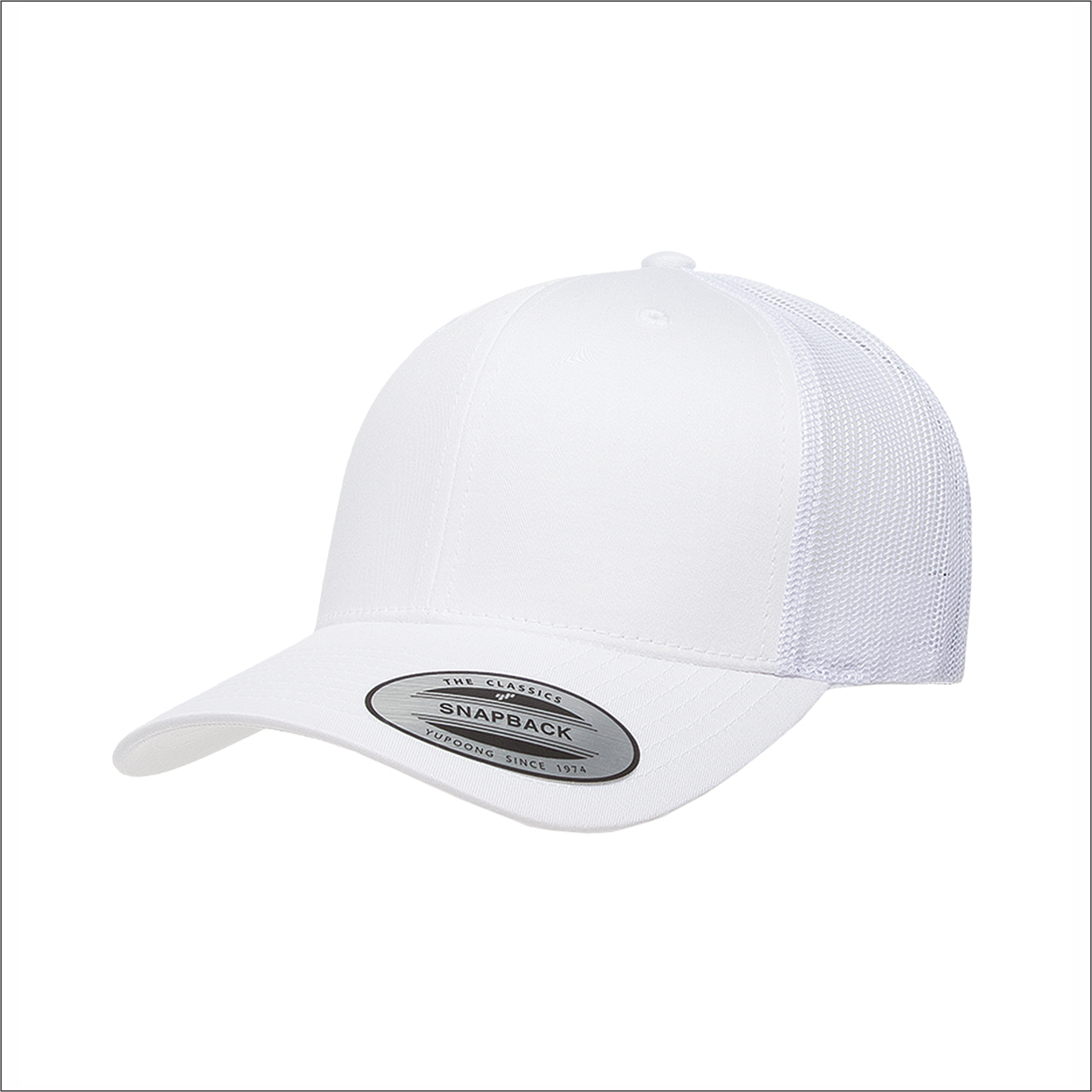 Snapback Hat - Meshback Retro Trucker - Yupoong YU6606