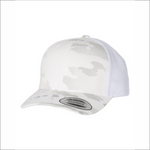 Snapback Hat - Meshback Retro Trucker Multicam - Yupoong YU6606
